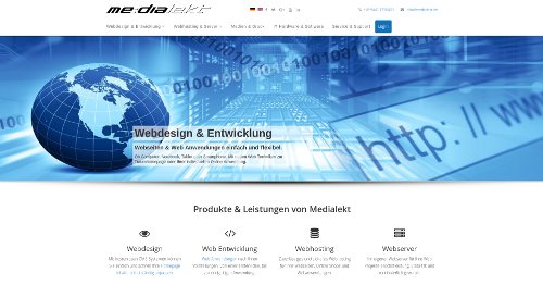 medialekt.de Medialekt Homepage