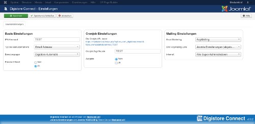 de timeline digistore connect einstellungen